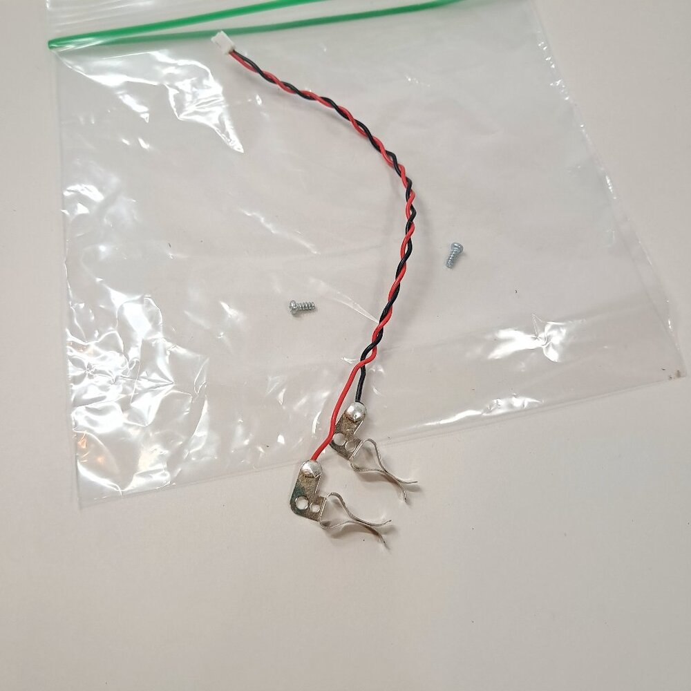 irobot Roomba vacuum 650 dust bin contacts and screws wires genuine OEM part